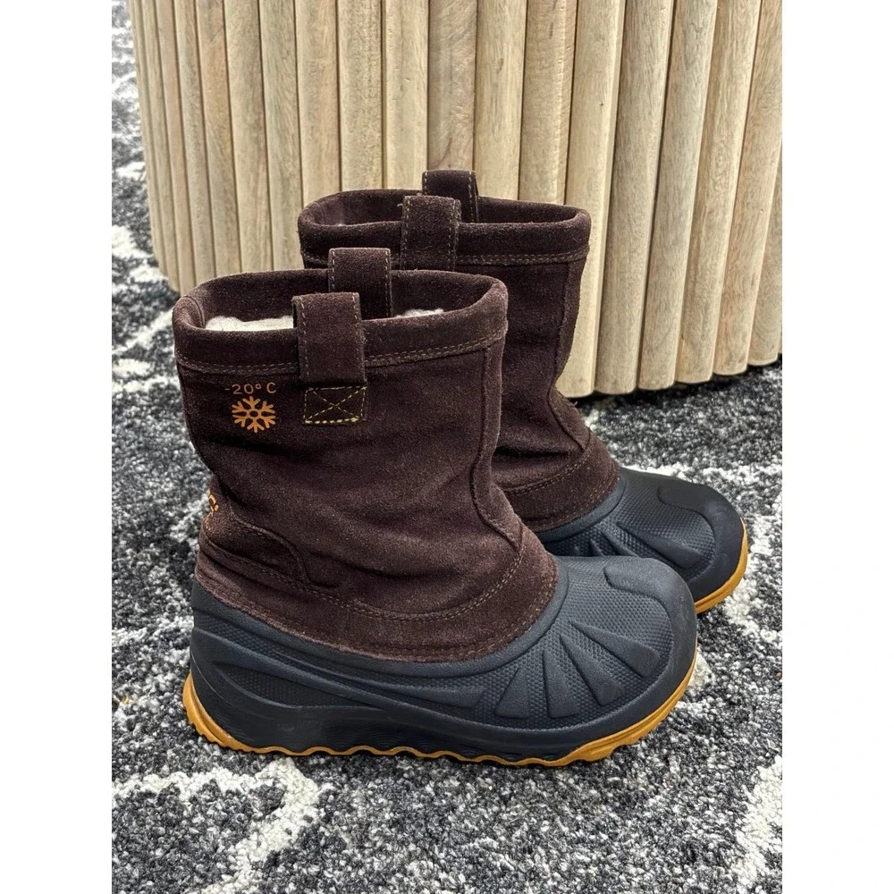 UGG Kids' Evertt Suede Snow Boots | Size 13 EUR 31 Pre-owned Very Good
